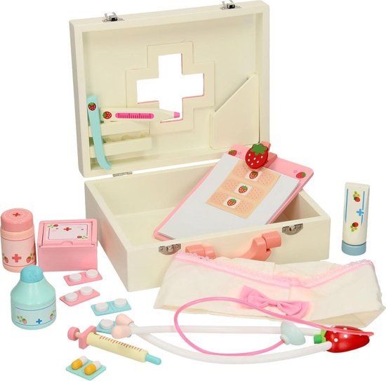 Small Foot - Dokterskoffer Isabel - Hout - 3+ jaar