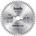 kwb Cirkelzaagblad 254 x 30 mm, zeer fijne snede, zaagblad geschikt voor werkbladen, hout en gecoate platen