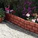 Gazon terracotta rand tuin - decoratieve afwerking grasveld