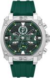Police ILG of Switzerland AG Horloge Norwood Groen Siliconen Polshorloge Mannen