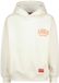 Vingino Noka Jongens Sweater Katoen Capuchon Lange Mouw Cloud White Maat 164