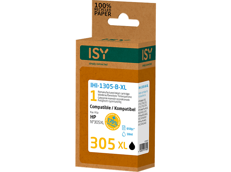 ISY HP 305xl Black