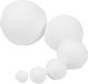 Katoenballen mix, d: 12+15+20+30+40+50 mm, 240 stuks, wit