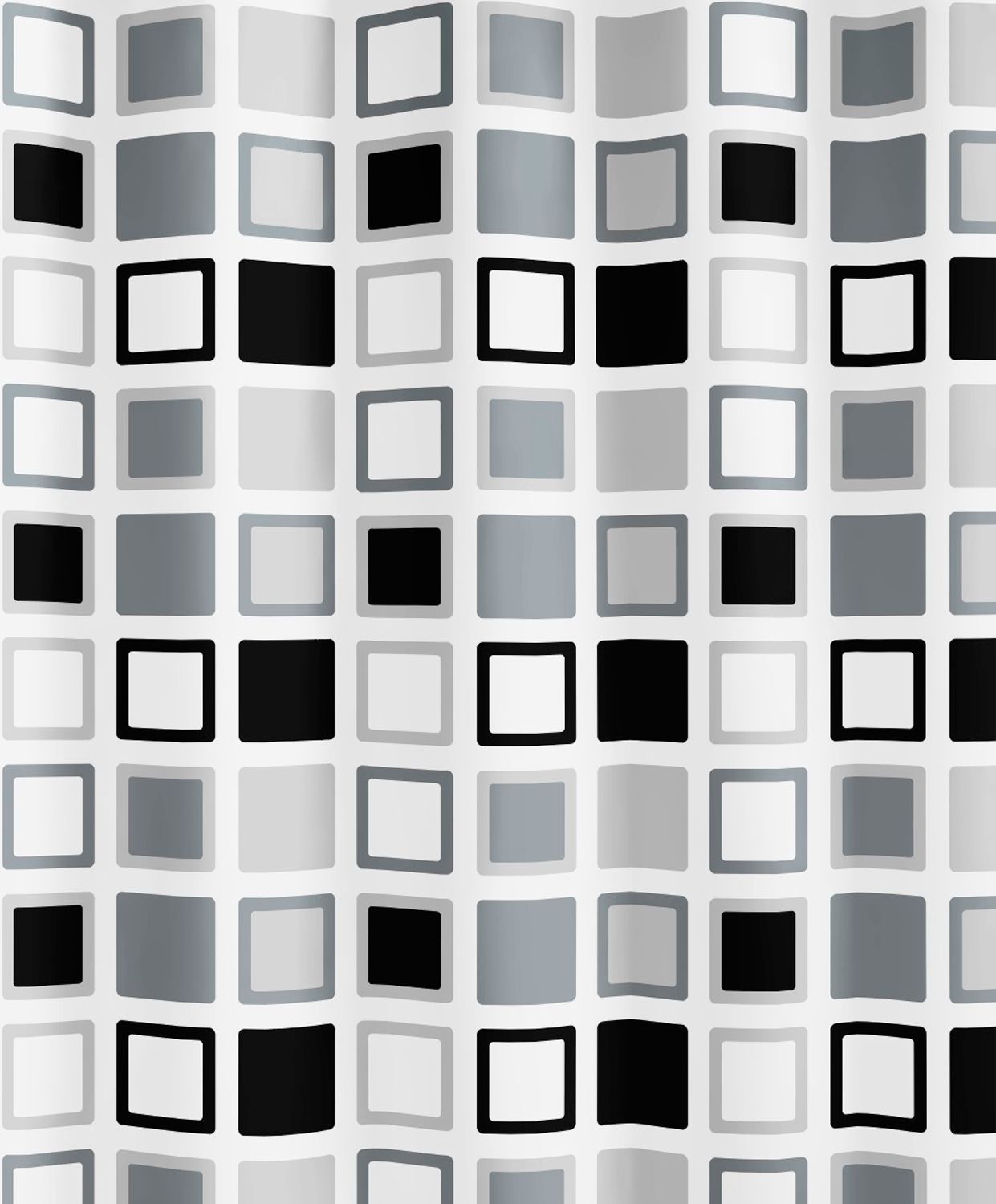 KLEINE WOLKE 5209901305 Douchegordijn grijs - 4004478213746