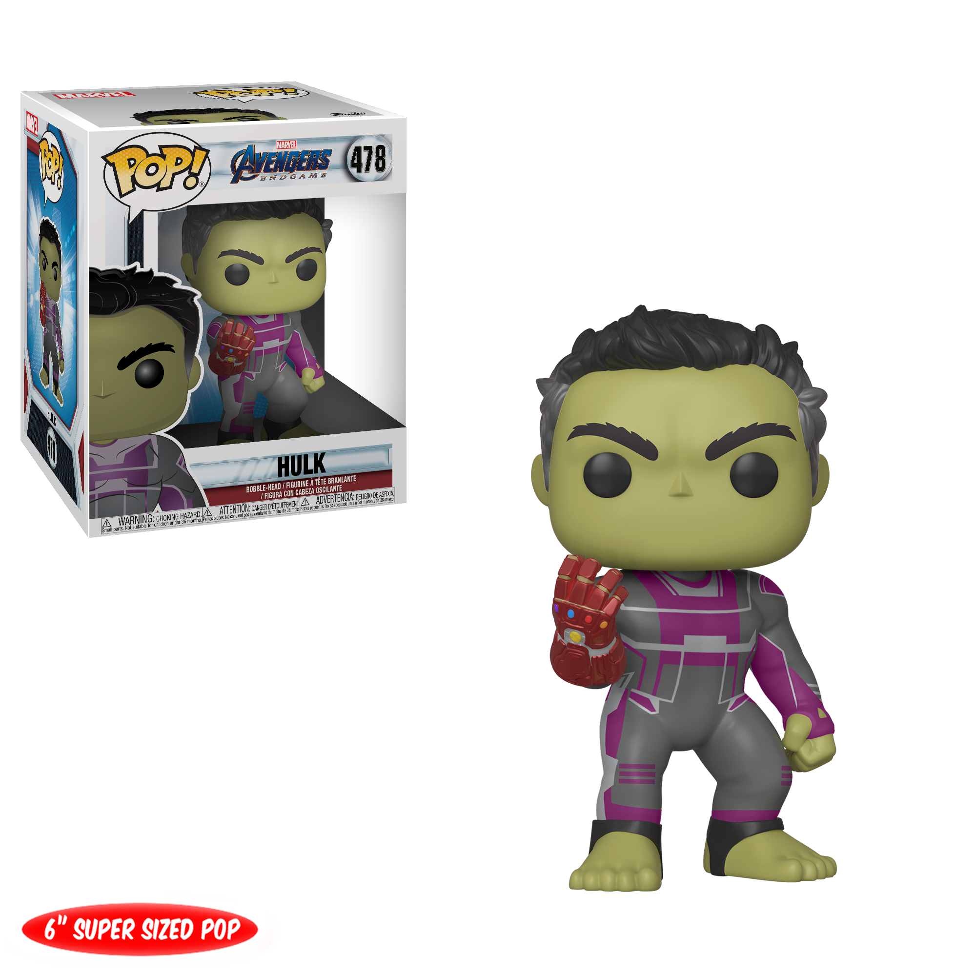 Funko POP! Marvel Avengers: Endgame Hulk w/ Gauntlet