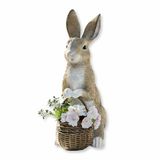 Loberon Haas met plantenmand Alais bruin