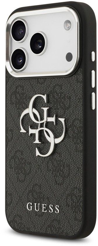 Guess Back Cover - iPhone 17 Pro - Zwart
