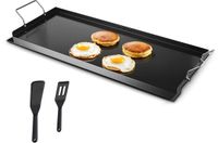 VEVOR Flat Griddle Grillpan Koolstofstaal BBQ Kookgerei 812x310mm