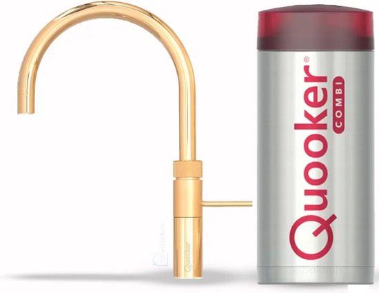 Quooker Fusion Round 3-in-1 Kokend Water Kraan - Goud