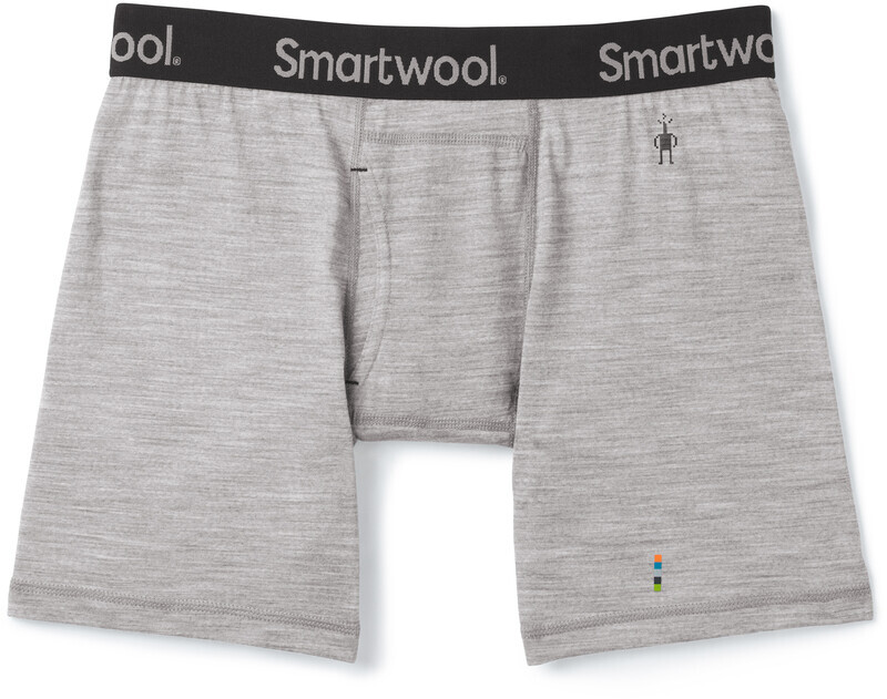 Smartwool Smartwool Merino Boxer Boxer Briefs Boxed Heren, grijs XXL 2023 Base Layer korte onderbroeken