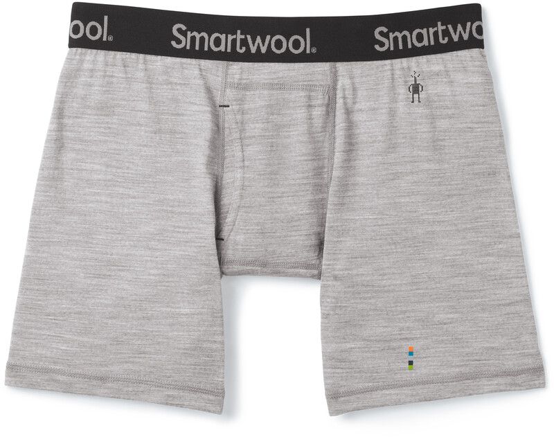 Smartwool Merino Boxer Briefs - Men's - Grey - XXL - 2023