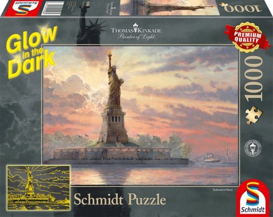 Schmidt Thomas Kinkade legpuzzel Dedicated to Liberty 1000 stukjes