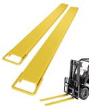 StarTech Vorkverlengstukken voor vorkheftrucks - 1 paar - Uitbreidbaar - 11,4 cm - Robuuste stalen constructie - Antislip - Geel