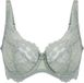 Hunkemöller Dames Lingerie Niet-voorgevormde beugel bh Daisy - Groen - maat C80