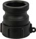 BRADAS Reductie voor IBC-watercontainer, binnendraad S60x6, Camlock A 1 1/4", BR-IBCS60F-CGA125A