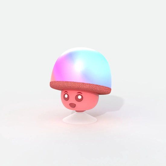 Mob Mega Mushroom Lichtgevende Luidspreker - Rood