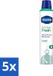Vaseline Active Fresh Deospray - Formule fraîche et rafraîchissante - 250 ml - Lot économique - 5 pièces