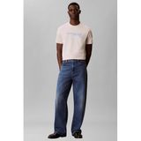 CALVIN KLEIN JEANS regular T-shirt ecru
