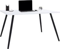 VCM Bureau met Verstelbare Hoogte, Wit, 160x80 cm