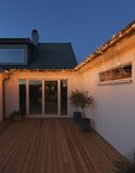 Konstsmide Lichtdecoratie ketting 369 LED Warm wit Zwart 5,9 W IP44