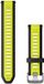 Garmin Bracelet de montre Quick Release Silicone Jaune/Noir