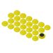First4magnets Grote gele uitshang/planningsmagneet (40 mm diameter x 8 mm hoog) (1 verpakking van 12)
