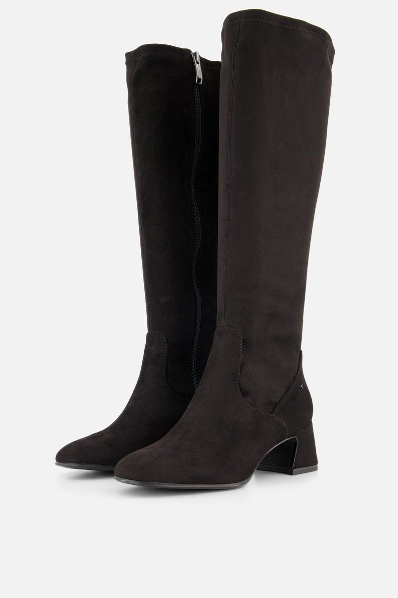 TAMARIS Essentials Dames Enkellaarzen - zwart - Maat 41