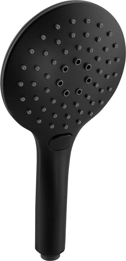 Cornat Handdouche "Noir" - Ø 125 mm kopdiameter - mat zwart