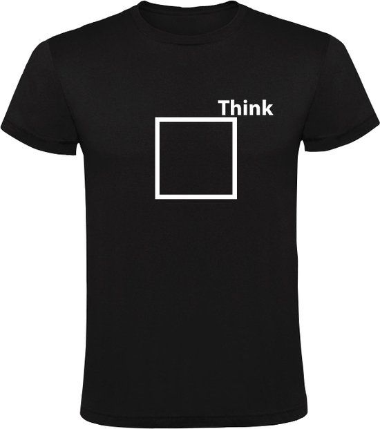 Sol's Think Outside the Box Heren T-Shirt - Zwart - Maat S