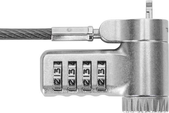 Targus ASP96GLX-S kabelslot Zilver 2 m