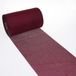DEKO AS Shabby Chic linnenlook tafelloper polyester geurloos, 30 cm x 5 m, bordeaux