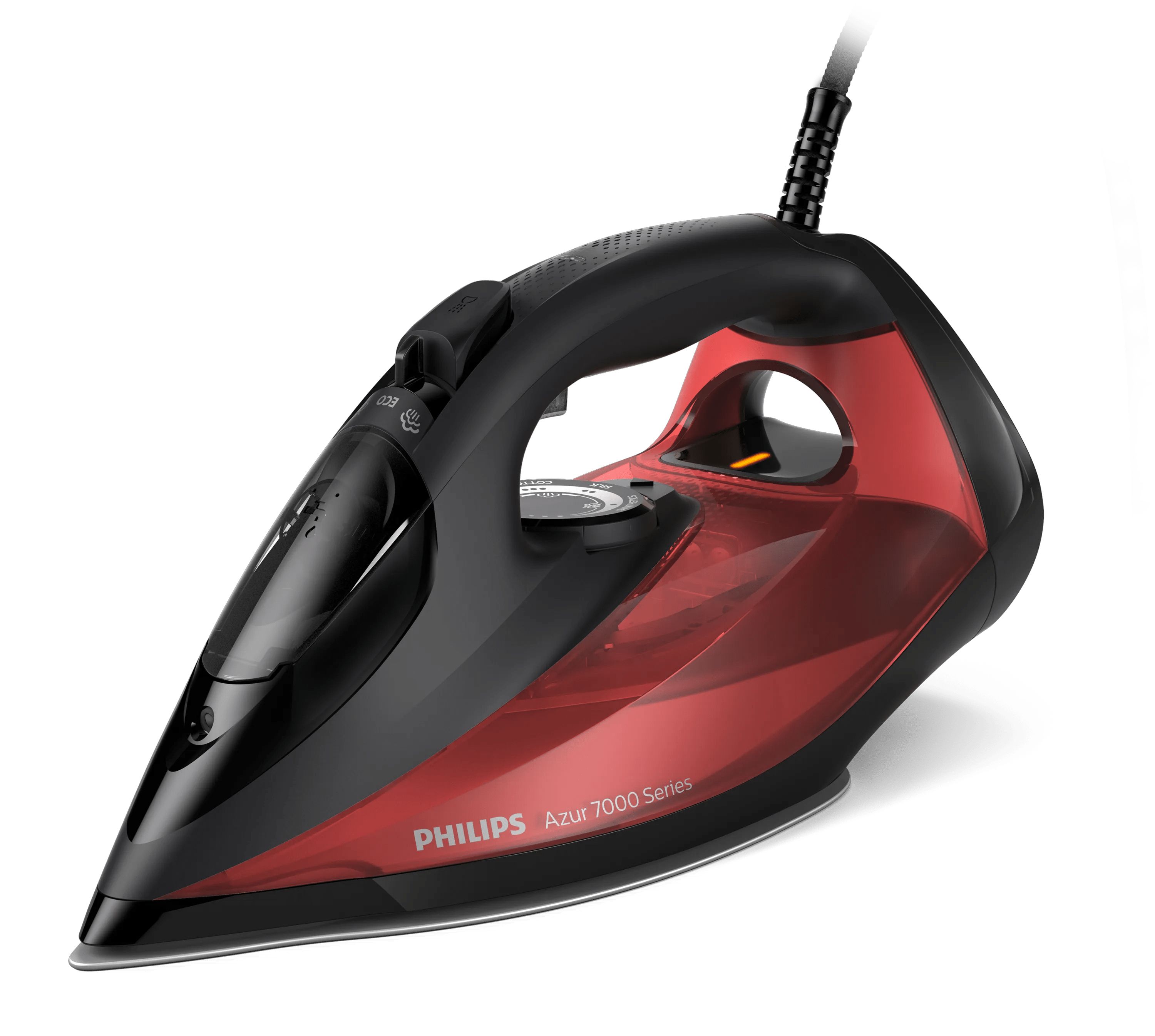 Philips 7000 Series Steam Iron - Black/Red - 2800W