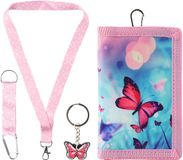 Ibenzoa® Borsttas voor kinderen met verstelbare halsband en schattige cartoon-sleutelhanger, perfect voor jongens en meisjes