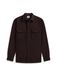 TOMMY HILFIGER Overhemd donkerbruin