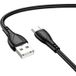 Borofone Câble de données et de charge USB-A - USB-C BX121 Energy, 18W, 1m, Noir
