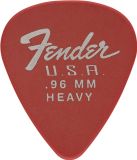 Fender 351 Dura-Tone Picks 0,96 mm - Plectrum set