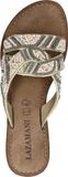 Lazamani Dames Slippers 75.337 Beige - Maat 36