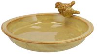 DK design Daan Kromhout Bird bowl - large - vogelbad - okergeel