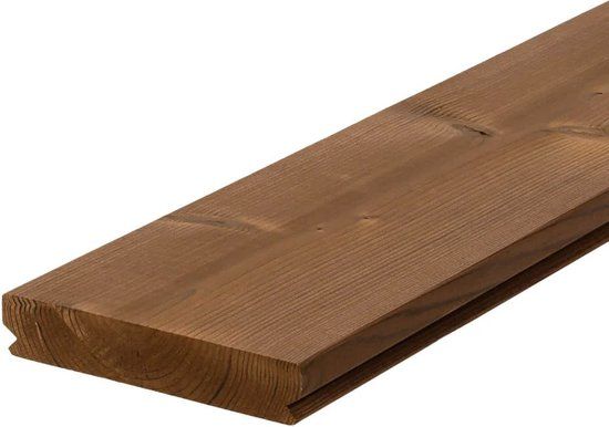 Intergard Vlonderplanken vlonder thermisch gemodificeerd 26x140mm (m1)
