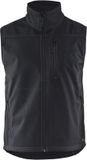 Blåkläder Blaklader Softshell bodywarmer 8170-2515 - Zwart - XXL