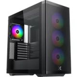 Xigmatek Osiris RGB E-ATX Boîtier Moyen Tour avec Panneau en Verre Trempé (Noir)