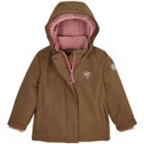 first instinct by killtec Kind Functioneel jack/outdoorjack met capuchon FIOW 38 MNS JCKT, braun, 98/104, 42123-000