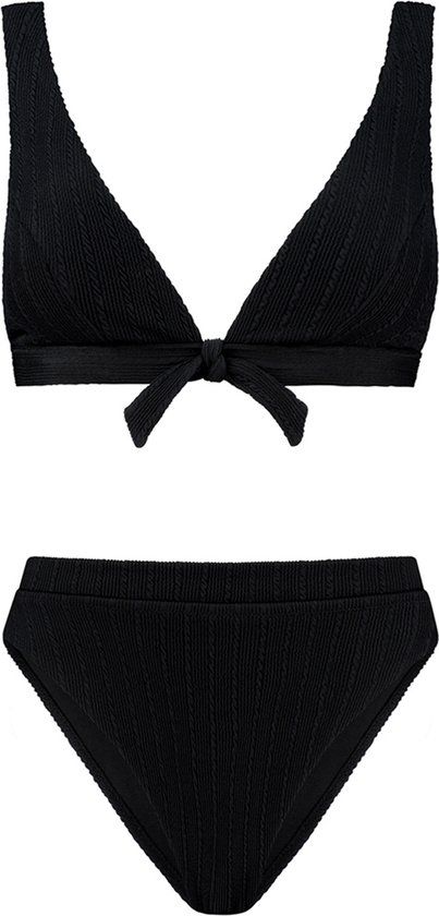 Shiwi The Sunshine Brand Ladies Teddy Bikini Set Malta Zwart