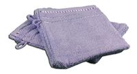 Gözze Washandje set van 4, 100% katoen, 17 x 24 cm, Berlijn, blauw, 101-2003-A1