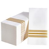 150 Vplus 150 stuks wegwerphanddoeken voor badkamer, decoratieve badhanddoeken, zacht en absorberend voor diners, keuken, feesten, bruiloften, kerstfeesten