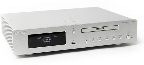 Block HD-120, 6.6 kg, Zilver, Persoonlijke cd-speler