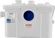 VEVOR Toilet met vermaalingssysteem en een 800W pomp voor het omhoog transporteren van afvalwater, geschikt voor gebruik in een kelder
