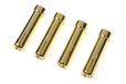 Revtec Goudstekker 4mm vrouw > 5mm man (4 stuks)