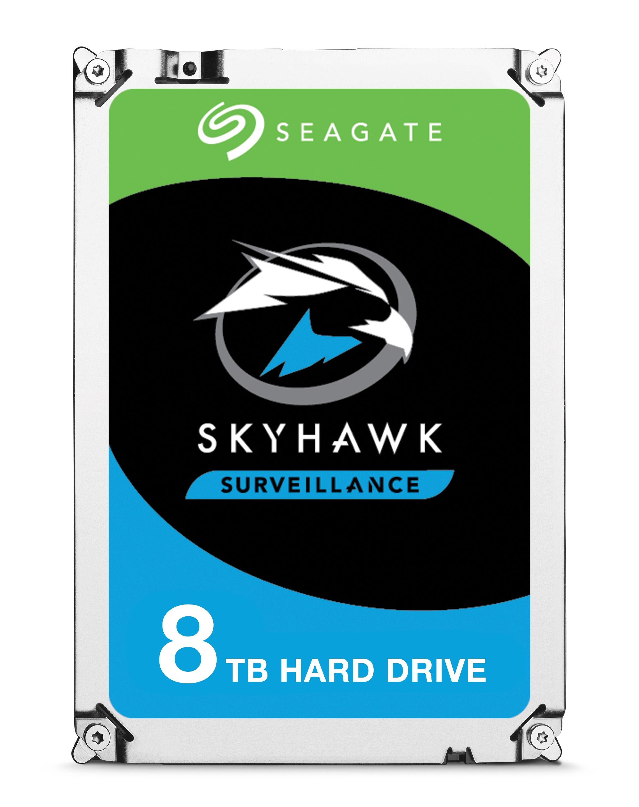 Seagate SkyHawk ST8000VX004 - 8TB 3.5" HDD - 7200 RPM - SATA