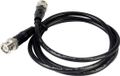 Tru Components 16-0330 BNC-meetsnoer 1.00 m Zwart
